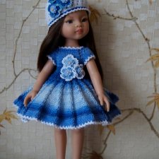 Наряд "Василек" для куколки Паола Рейна!