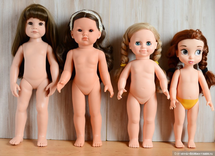 Мерки кукол 2 — Сравнение кукол разных брендов: фото рядом (фото 2)