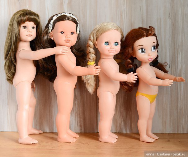 Мерки кукол 2 — Сравнение кукол разных брендов: фото рядом