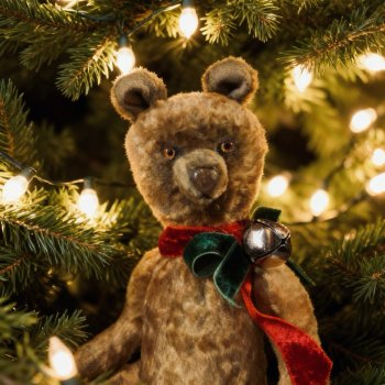 Моя новая работа . Плюшевый медвежонок с душой!