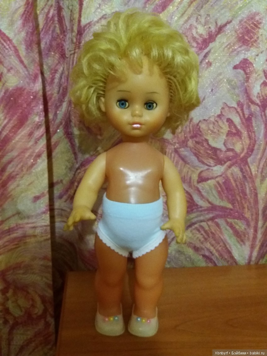 Помытая куклешка.