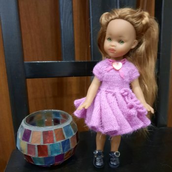 Элия в новом платье💖💜🌸🌞