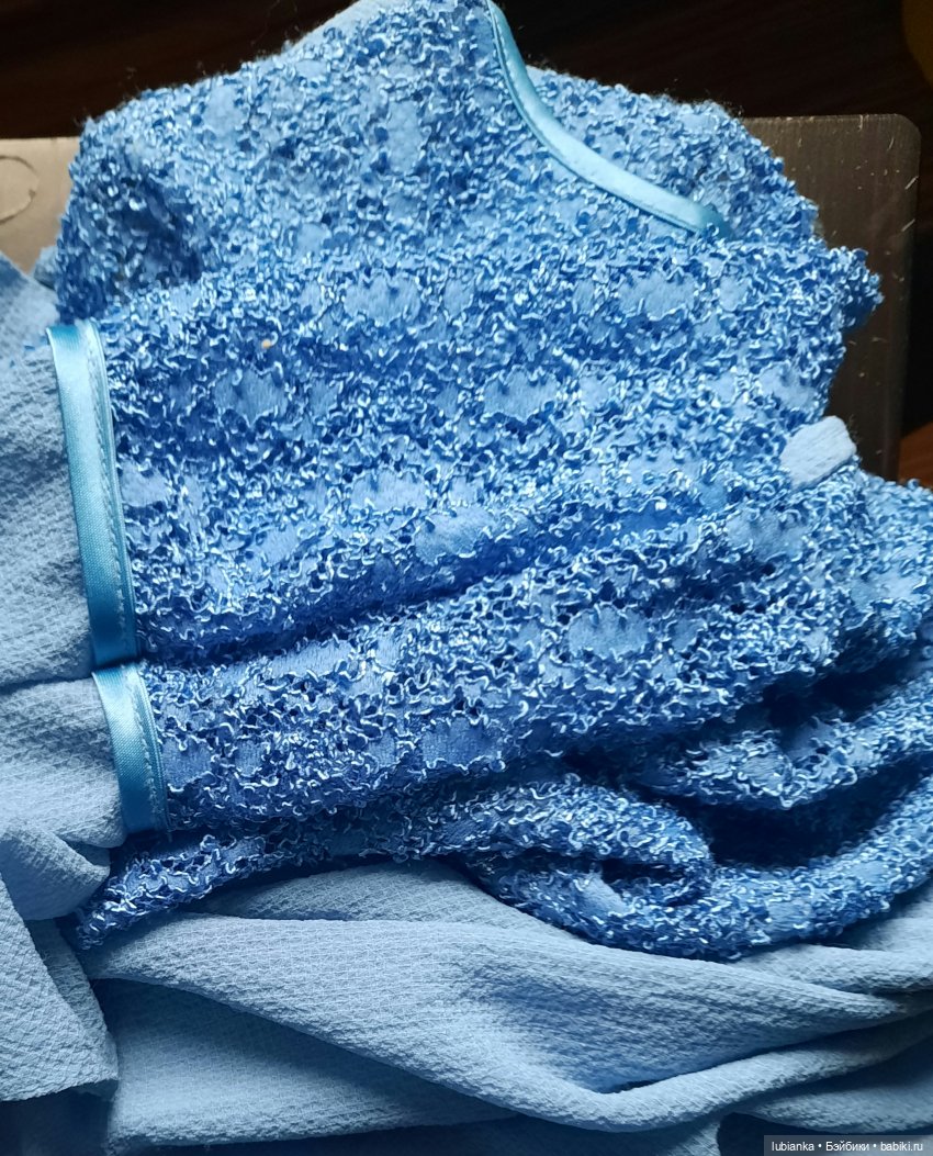 Бьянка и Дианка,выход N°1 -голубой💙🦋 (фото 2)