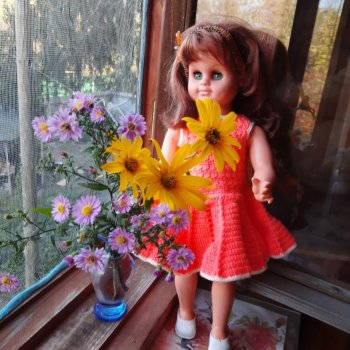 Одна из четверняшек🧡💞💖