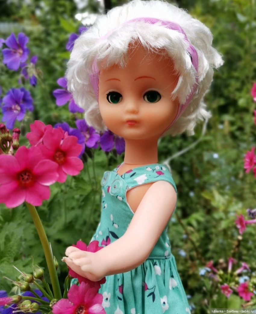 Несмеяна Сильвия — Винтажные куклы ГДР (Немки): Бигги (фото 5)