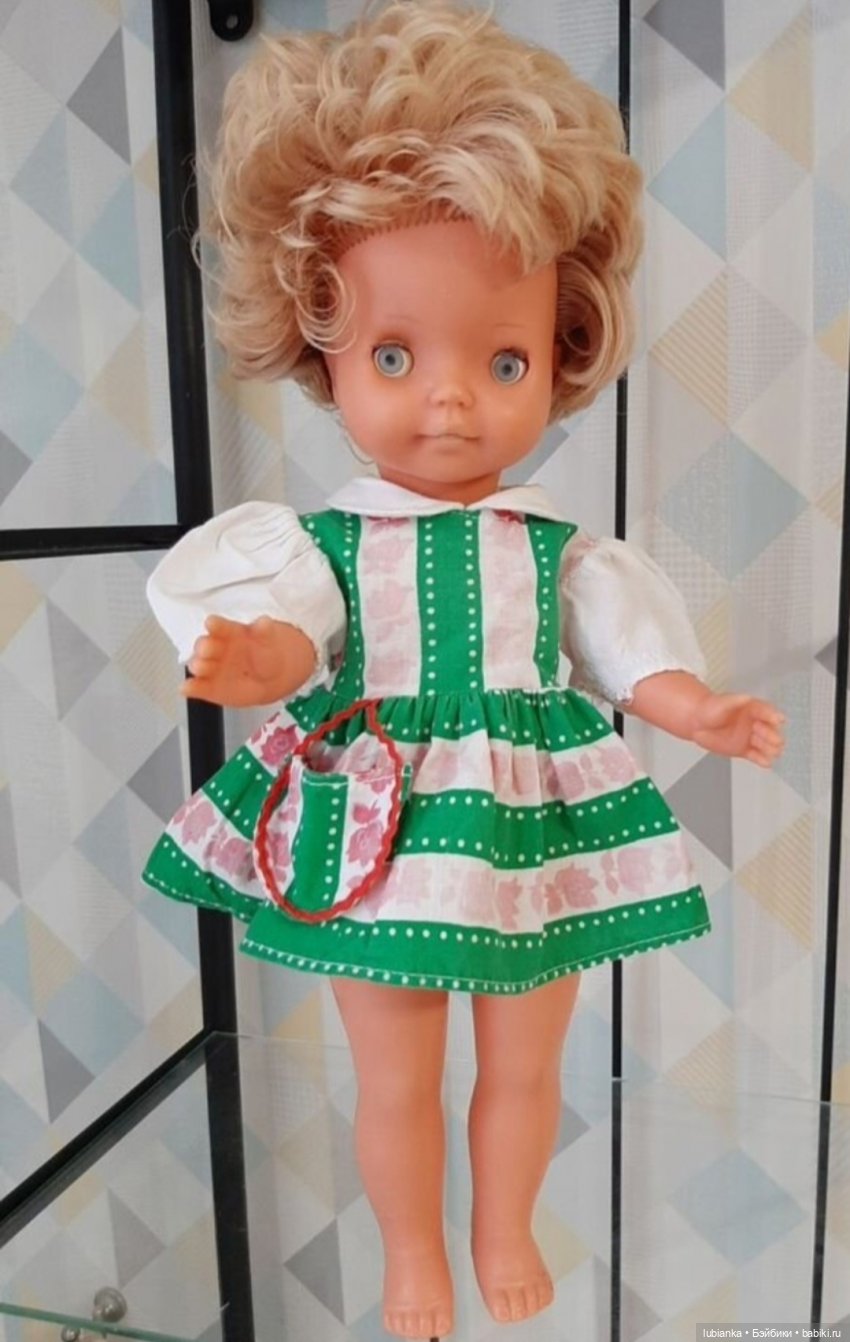 Мой новенький глазастик🐸 — Винтажные куклы ГДР (Немки): Бигги (фото 2)