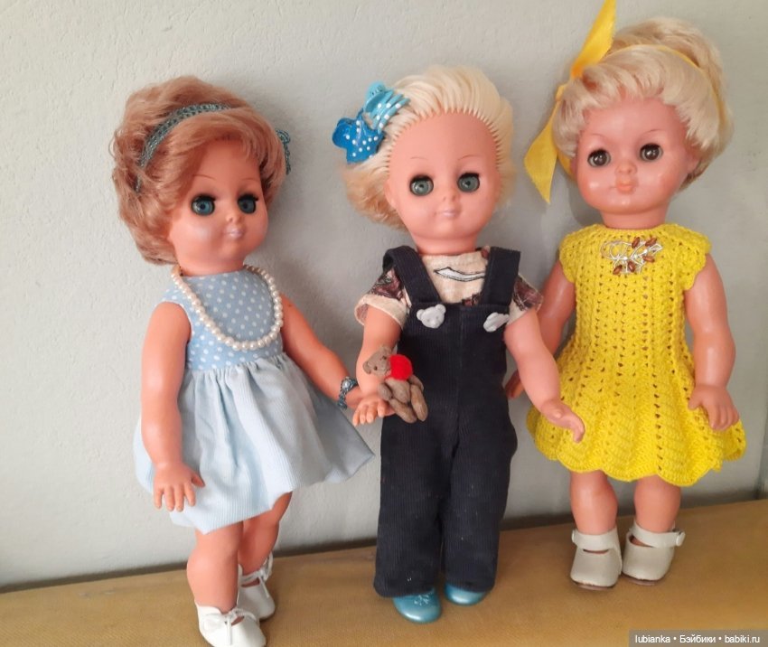 3+2 💙💚🧡🤎💖 — Винтажные куклы ГДР (Немки): Бигги (фото 6)