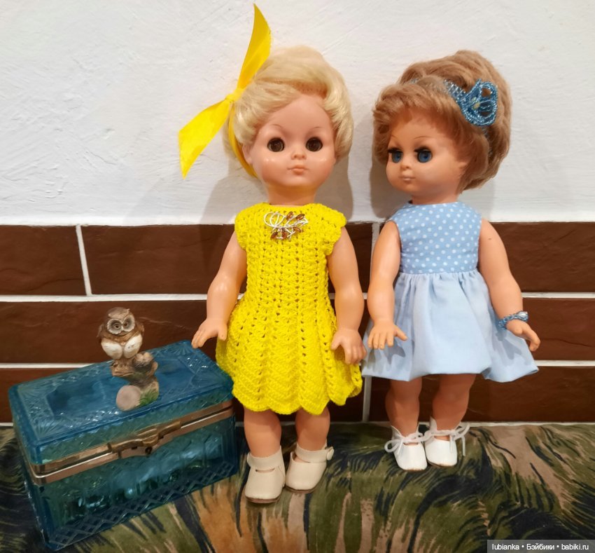 3+2 💙💚🧡🤎💖 — Винтажные куклы ГДР (Немки): Бигги (фото 3)
