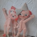 Шарнирные Петрушки и Буратино