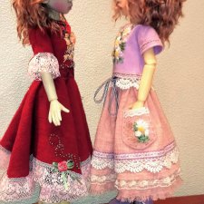 Хлопчатобумажная ткань марлевка в моем творчестве