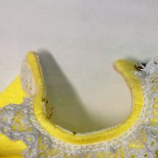 МК "Моя техника пришивания присборенного кружева к изделию"