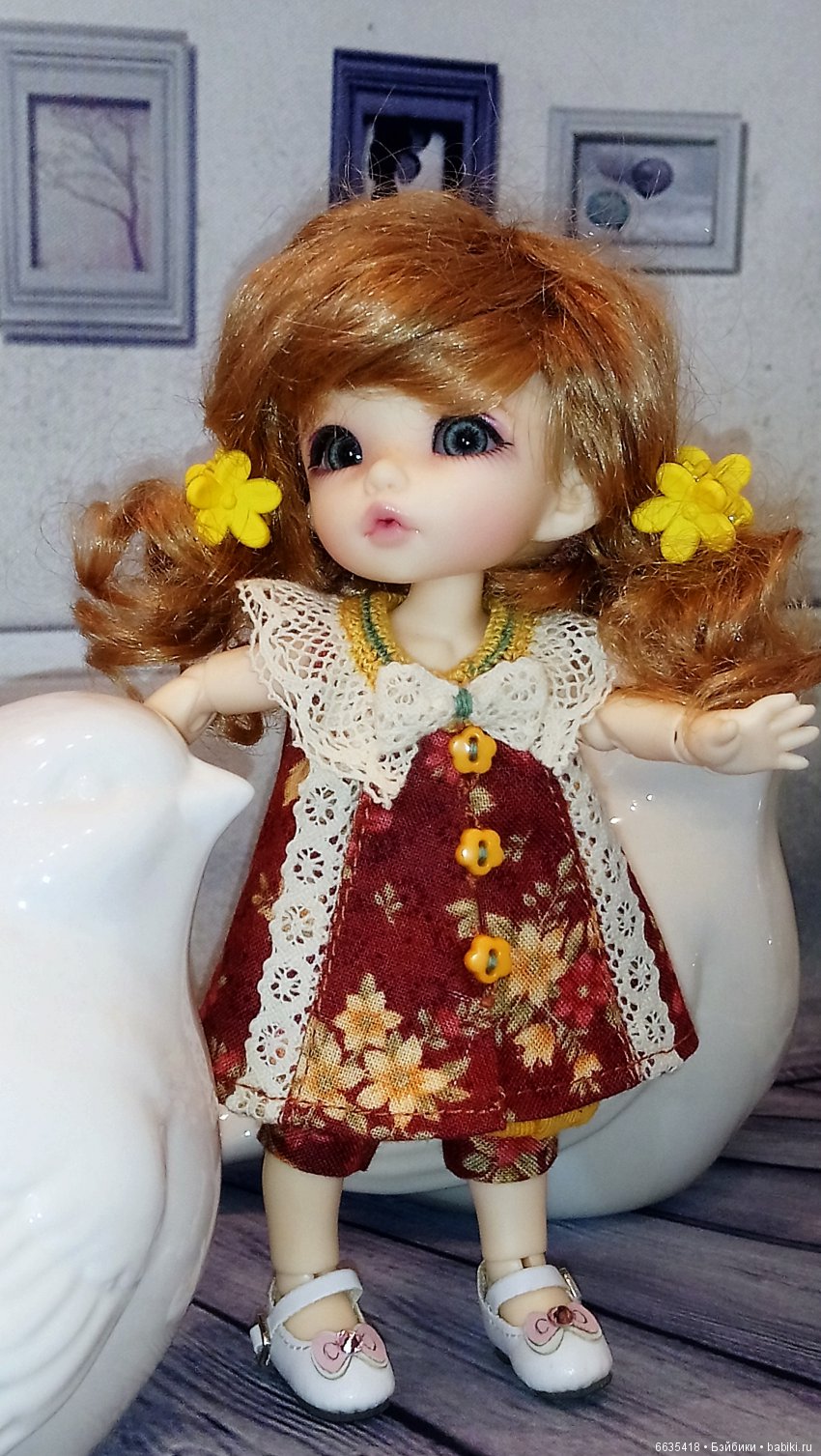 Ах, кружева, кружева, кружева… для малышки Пукифи