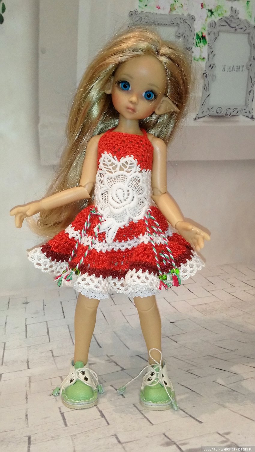 Как можно ввязать кружевные и гипюровые вставки в изделие (фото 2)