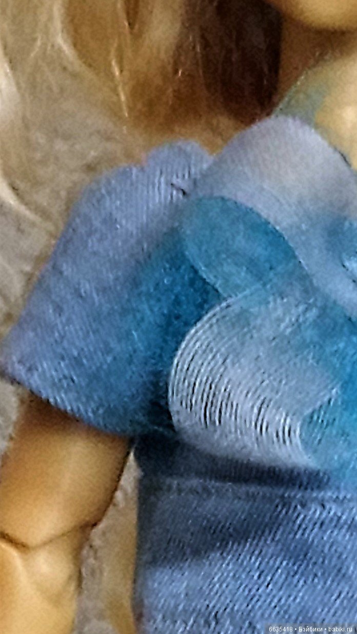 МК – «Как построить выкройку с цельнокроенным рукавом на кукол любого формата и телосложения». Часть 2 (фото 3)