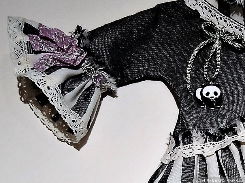 МК – «Как построить выкройку с цельнокроенным рукавом на кукол любого формата и телосложения». Часть 2