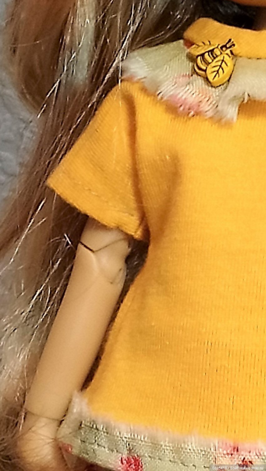 МК – «Как построить выкройку с цельнокроенным рукавом на кукол любого формата и телосложения». Часть 2 (фото 4)