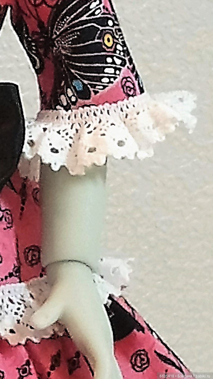 МК – «Как построить выкройку с цельнокроенным рукавом на кукол любого формата и телосложения». Часть 2 (фото 10)