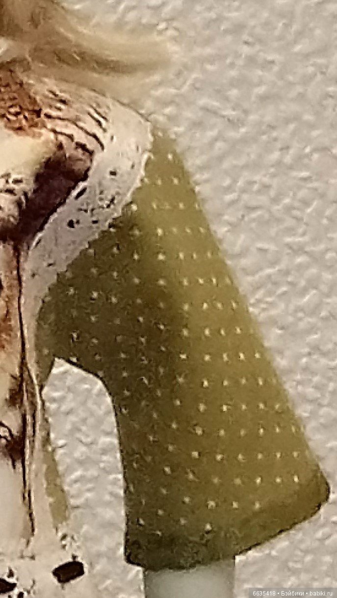 МК – «Как построить выкройку с цельнокроенным рукавом на кукол любого формата и телосложения». Часть 2 (фото 5)