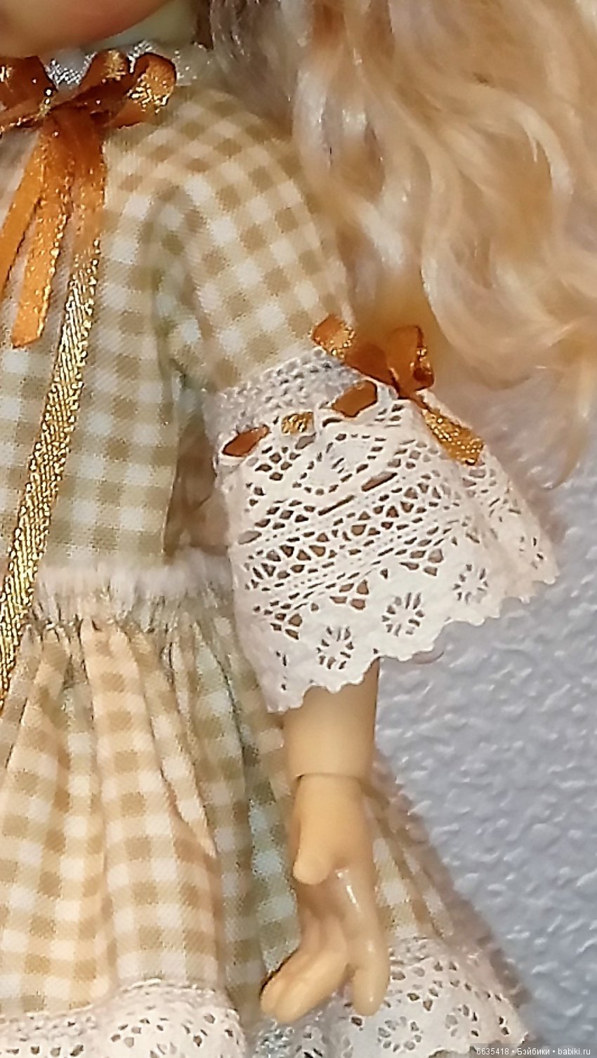 МК – «Как построить выкройку с цельнокроенным рукавом на кукол любого формата и телосложения». Часть 2