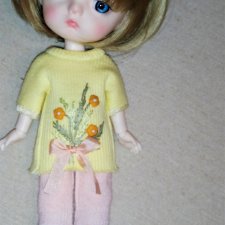 МК - «Цветочный декор одежды для кукол». Часть  4