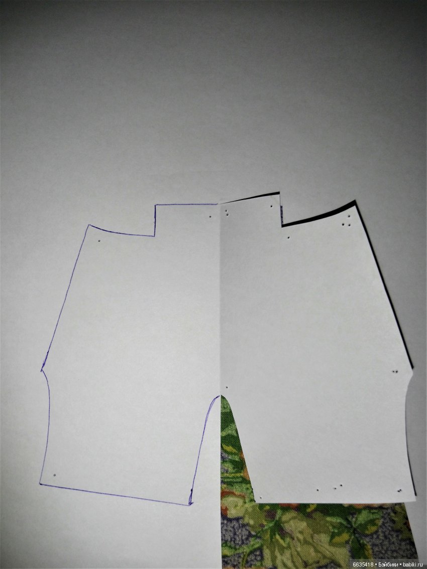 МК «Кроим и шьем комбензончик без боковых швов» (фото 5)