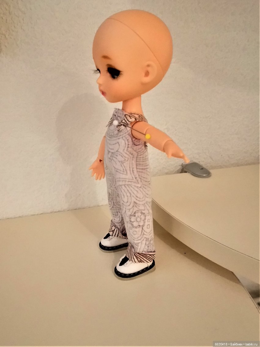 МК «Кроим и шьем комбензончик без боковых швов»