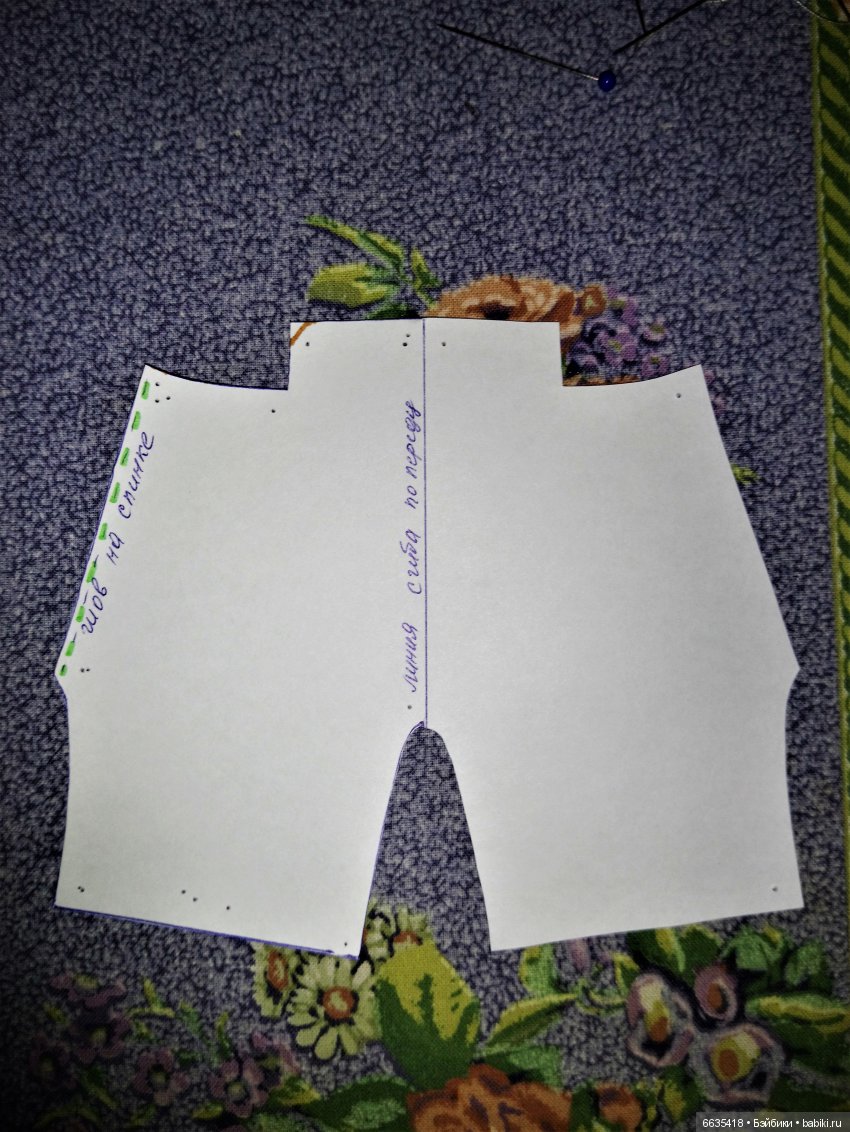 МК «Кроим и шьем комбензончик без боковых швов» (фото 6)