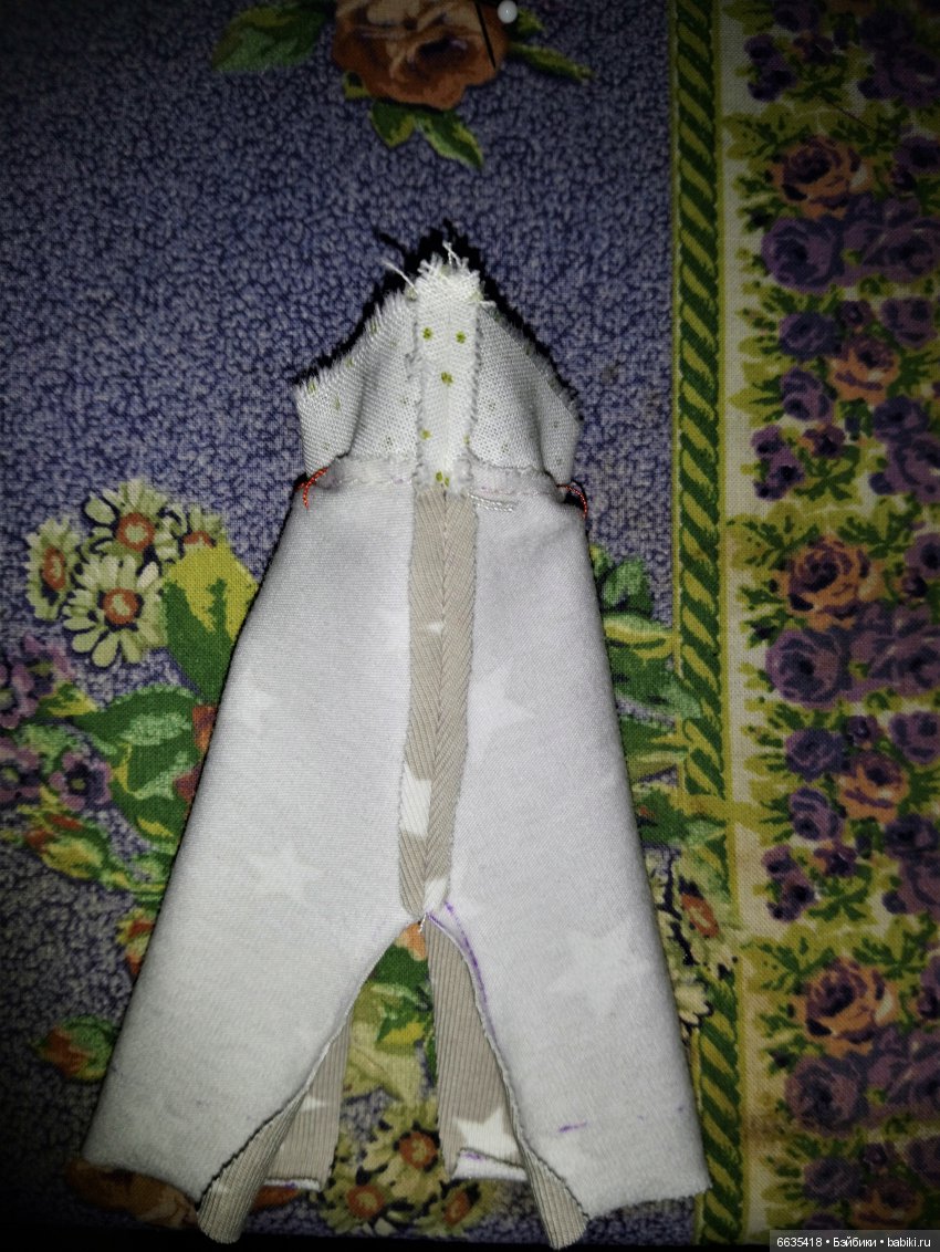 МК «Кроим и шьем комбензончик без боковых швов»