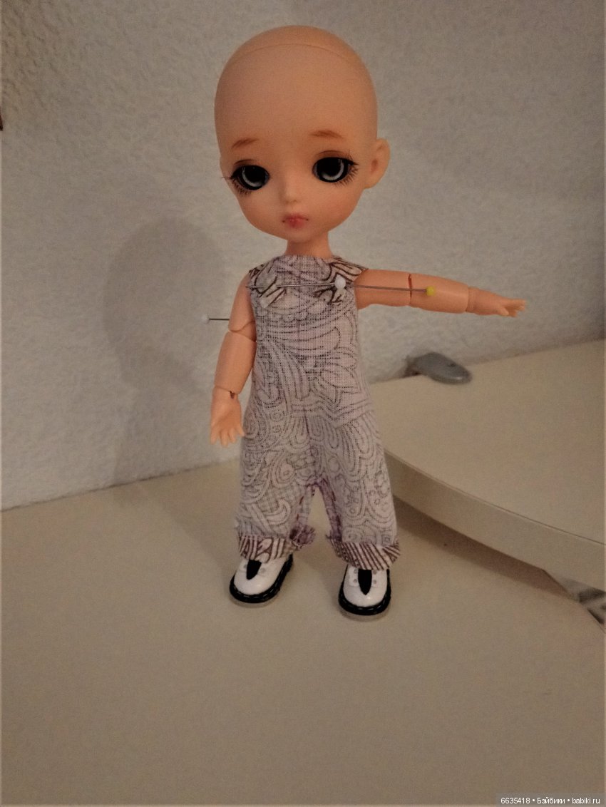 МК «Кроим и шьем комбензончик без боковых швов»