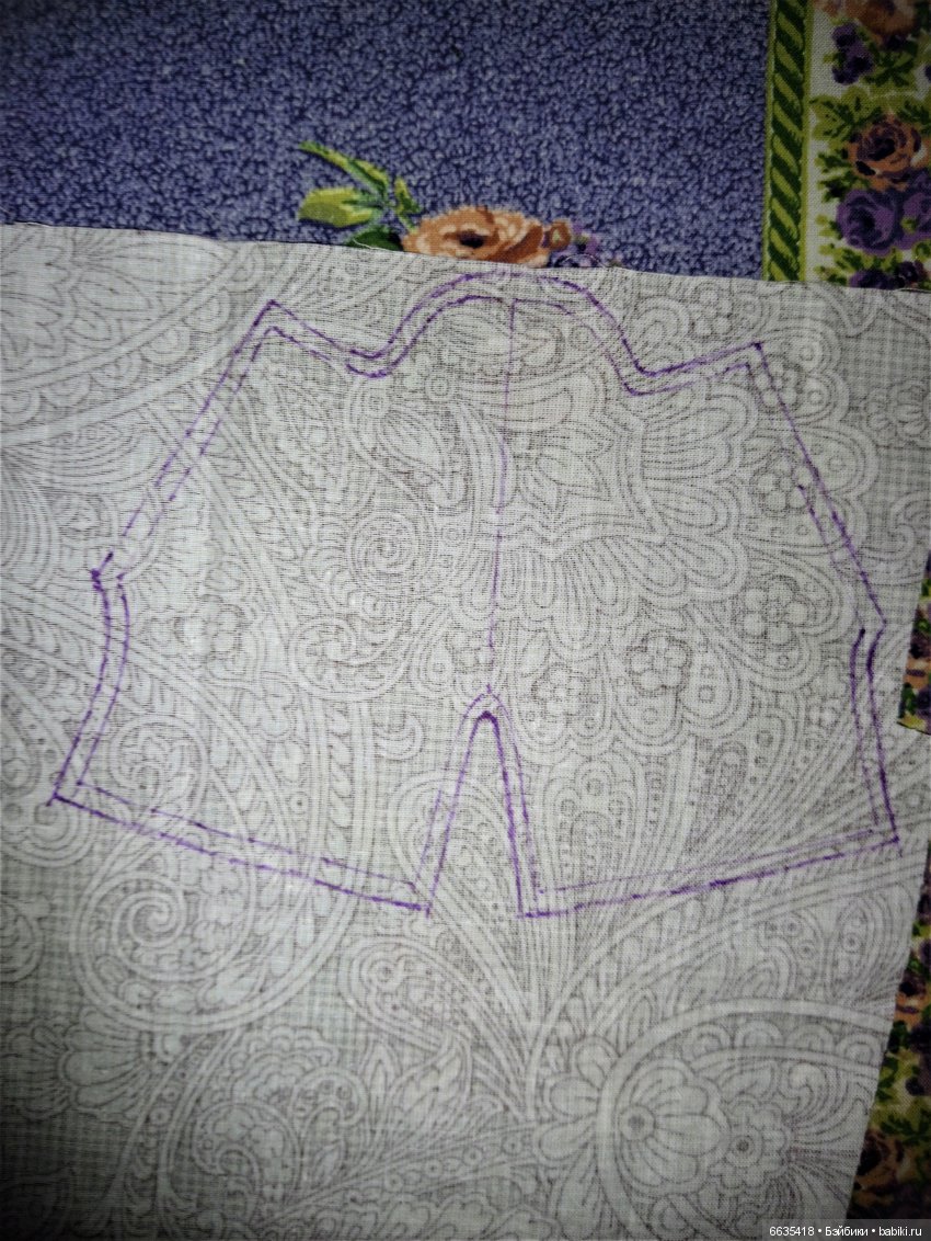 МК «Кроим и шьем комбензончик без боковых швов»