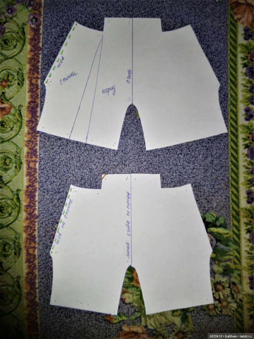 МК «Кроим и шьем комбензончик без боковых швов» (фото 10)