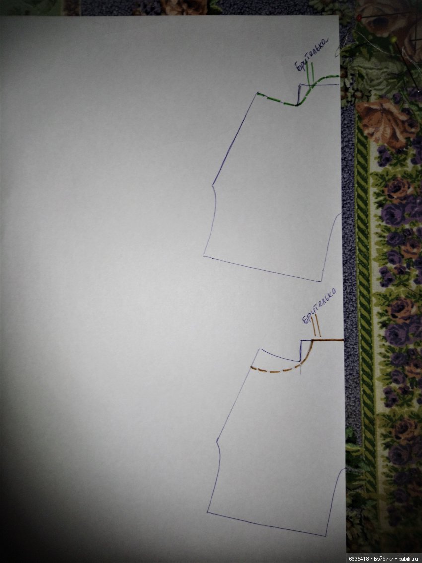 МК «Кроим и шьем комбензончик без боковых швов»