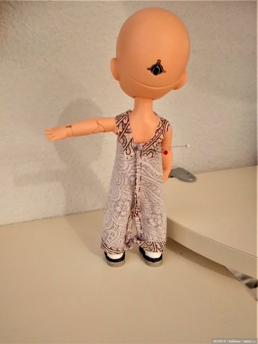 МК «Кроим и шьем комбензончик без боковых швов»