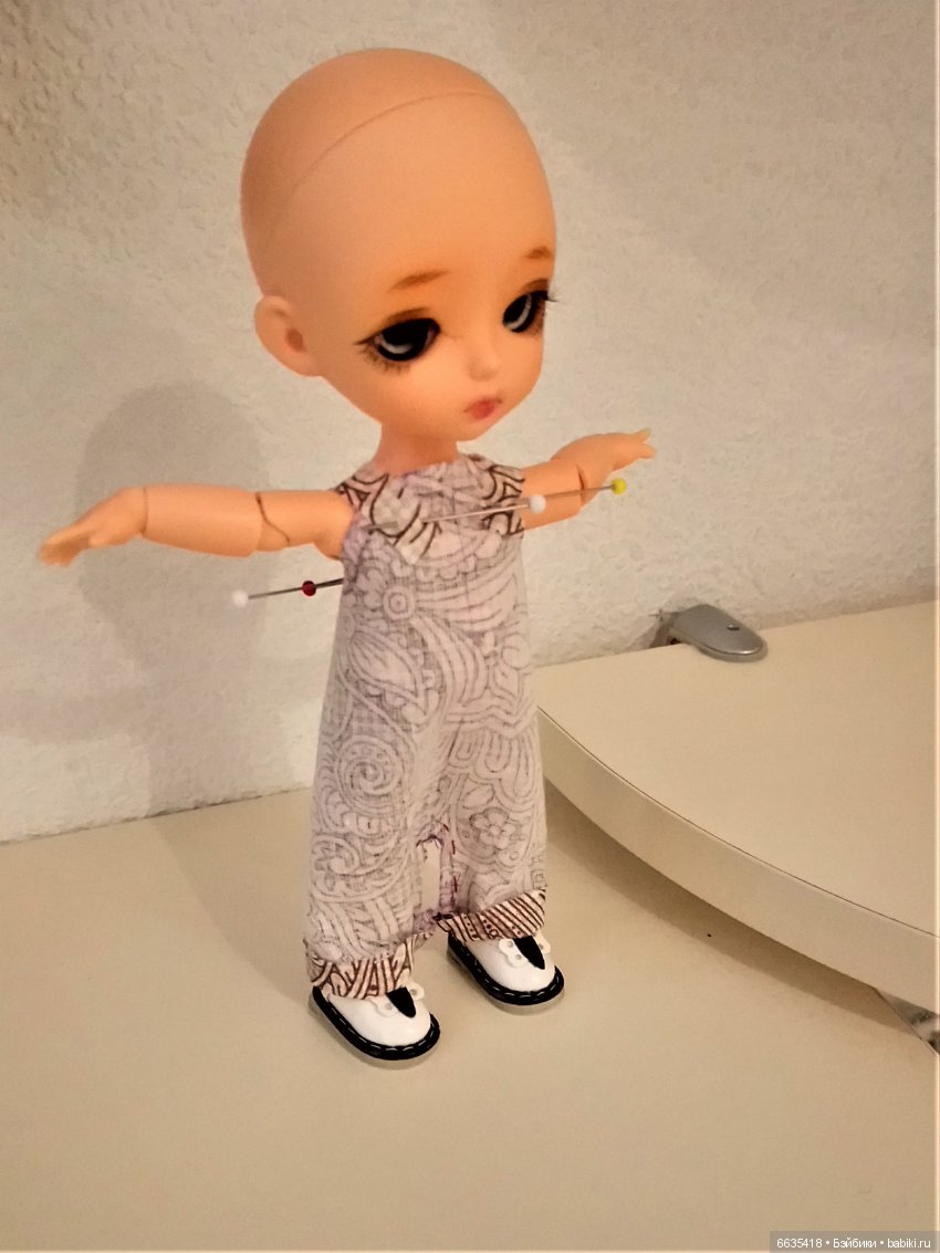 МК «Кроим и шьем комбензончик без боковых швов»