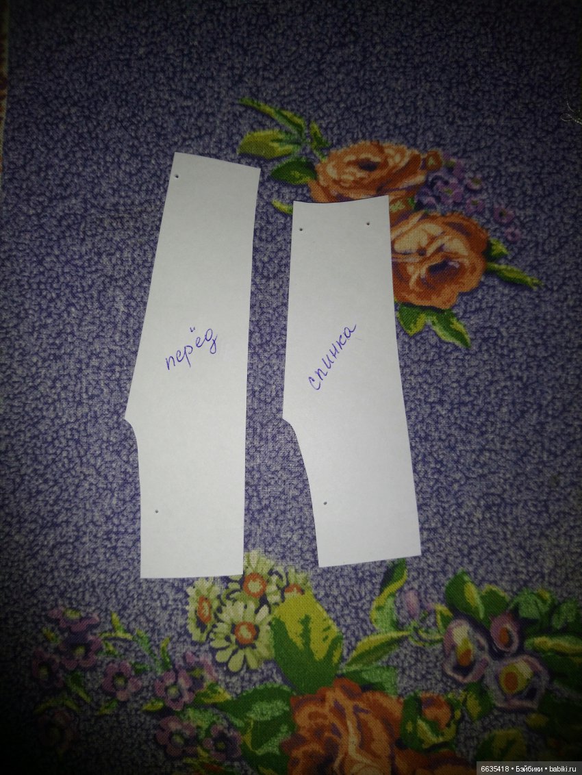 МК «Кроим и шьем комбензончик без боковых швов»