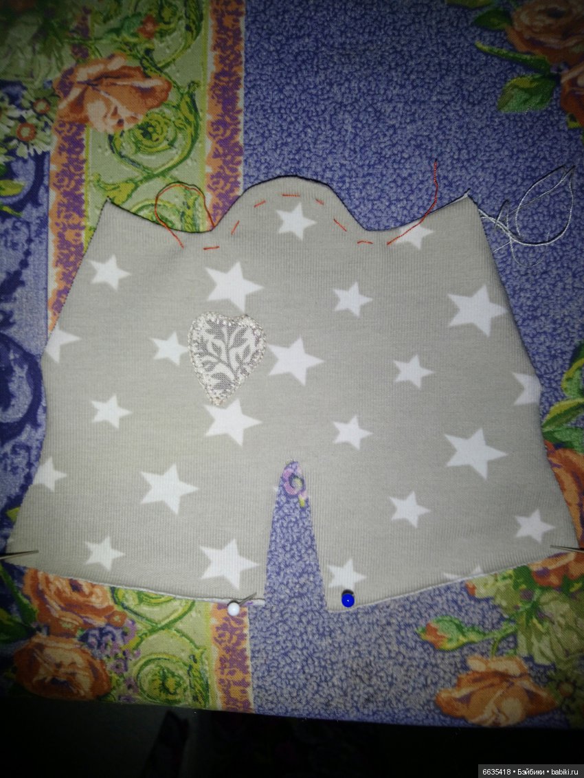 МК «Кроим и шьем комбензончик без боковых швов»