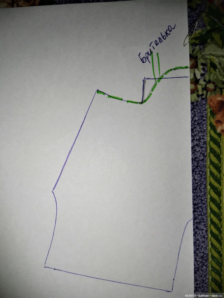 МК «Кроим и шьем комбензончик без боковых швов»