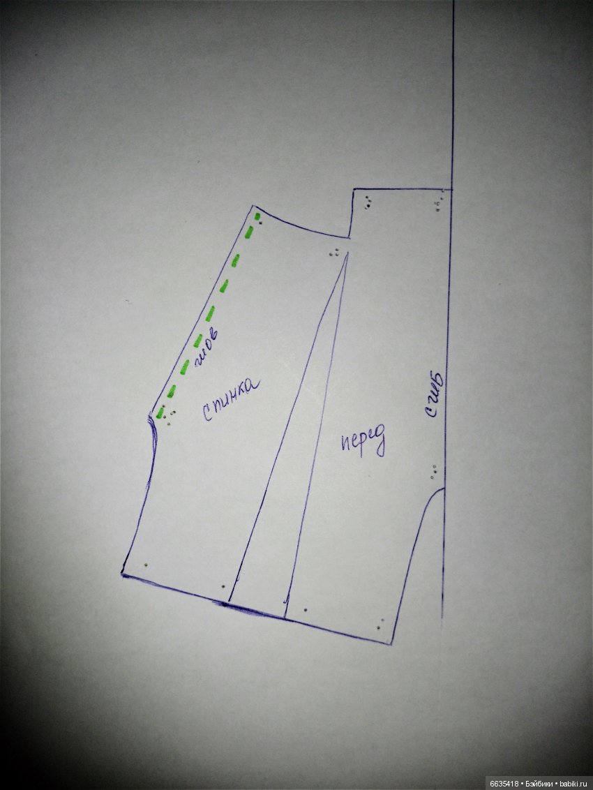 МК «Кроим и шьем комбензончик без боковых швов» (фото 9)