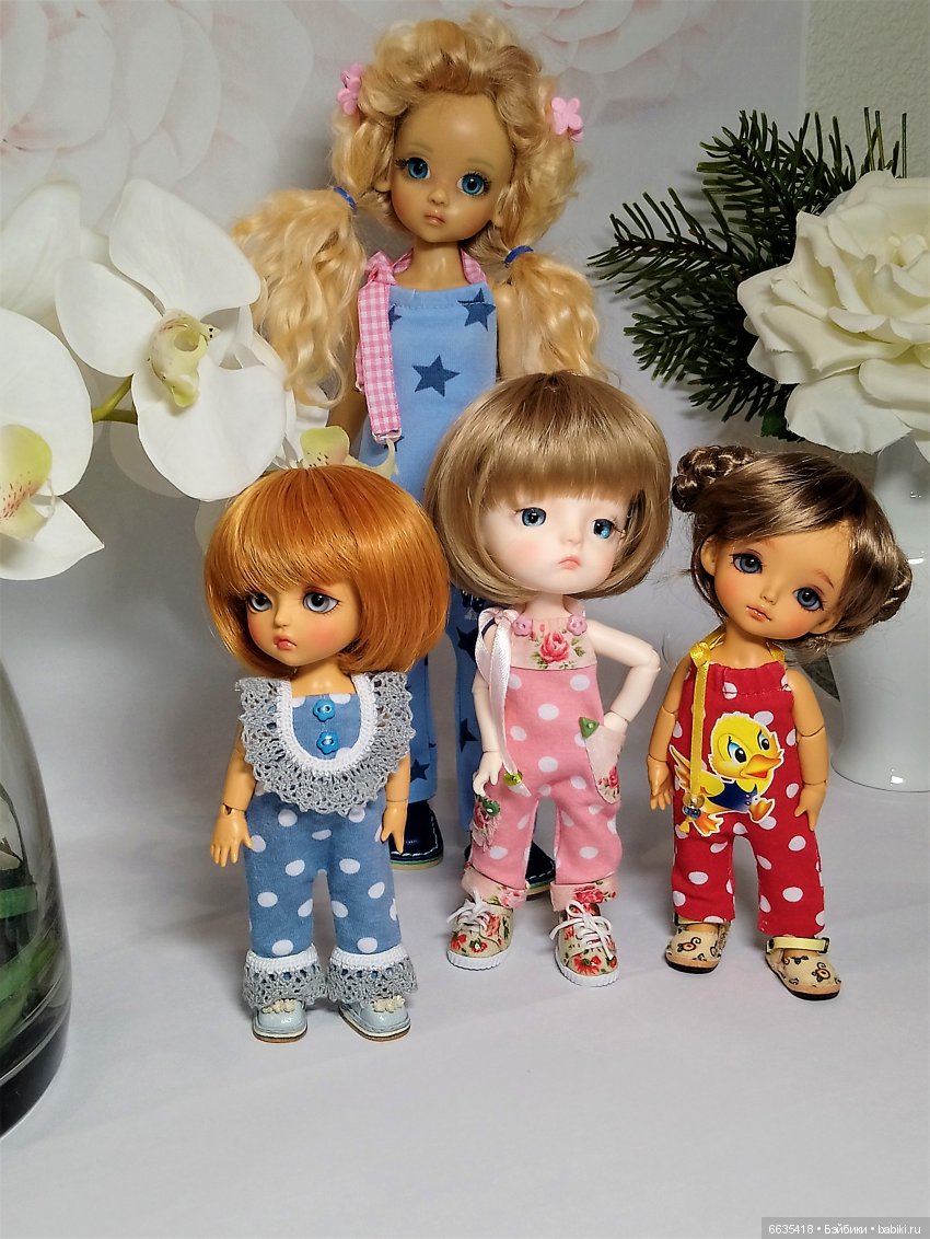 Комбинезончики для моих кукол (фото 2)