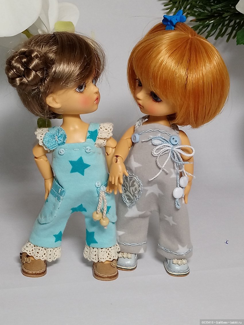 Комбинезончики для моих кукол (фото 9)