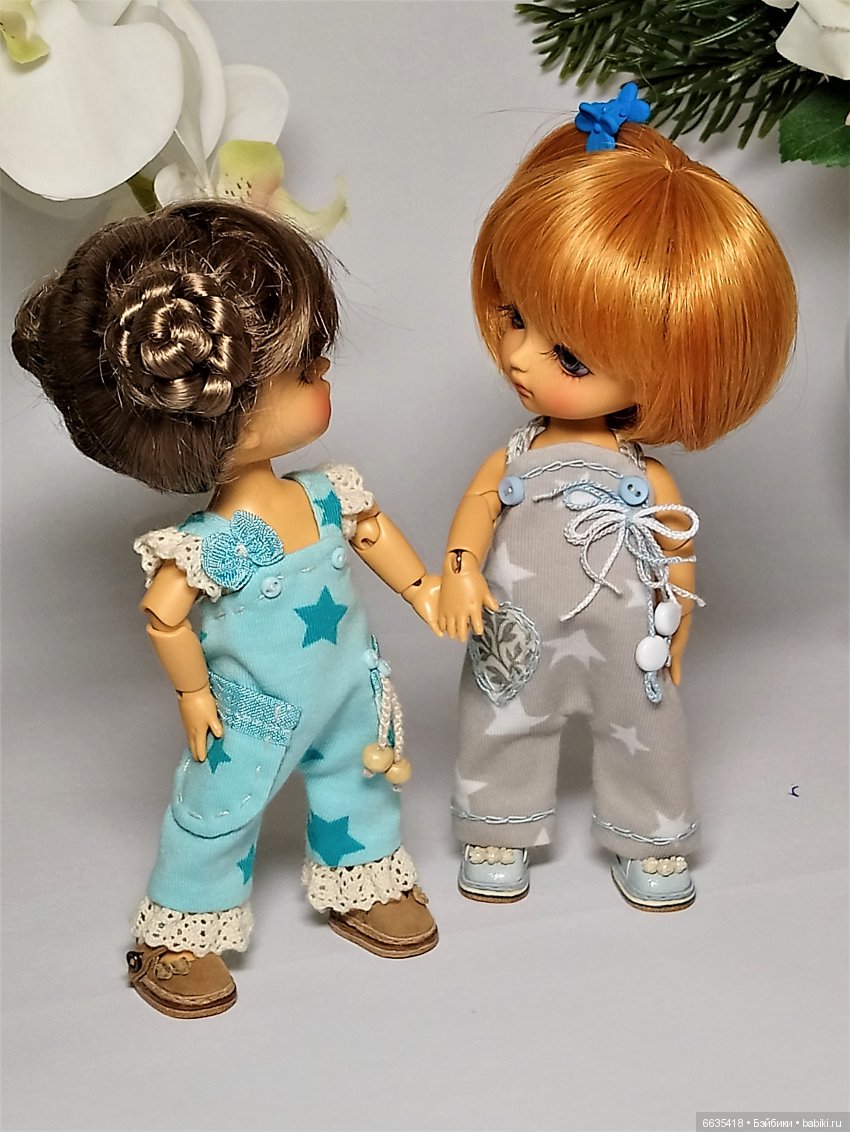 Комбинезончики для моих кукол (фото 8)