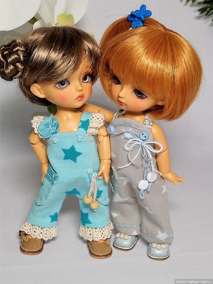 Комбинезончики для моих кукол (фото 7)