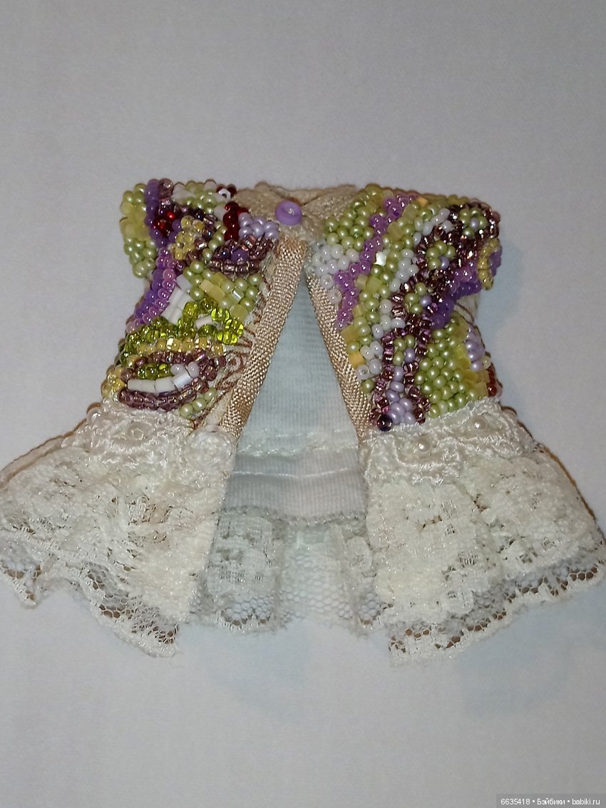 МК «Бисер в одежде для кукол» | Бэйбики МК «Бисер в одежде для кукол» (фото 6)