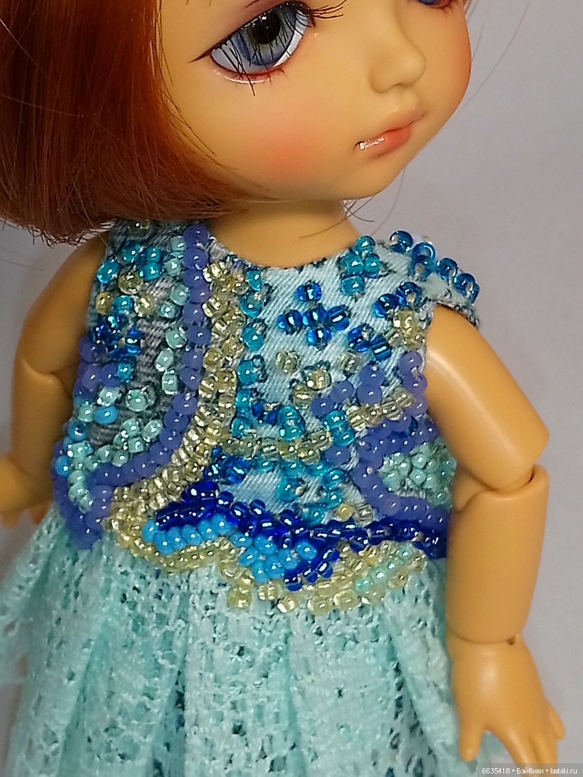 МК «Бисер в одежде для кукол» | Бэйбики МК «Бисер в одежде для кукол» (фото 3)
