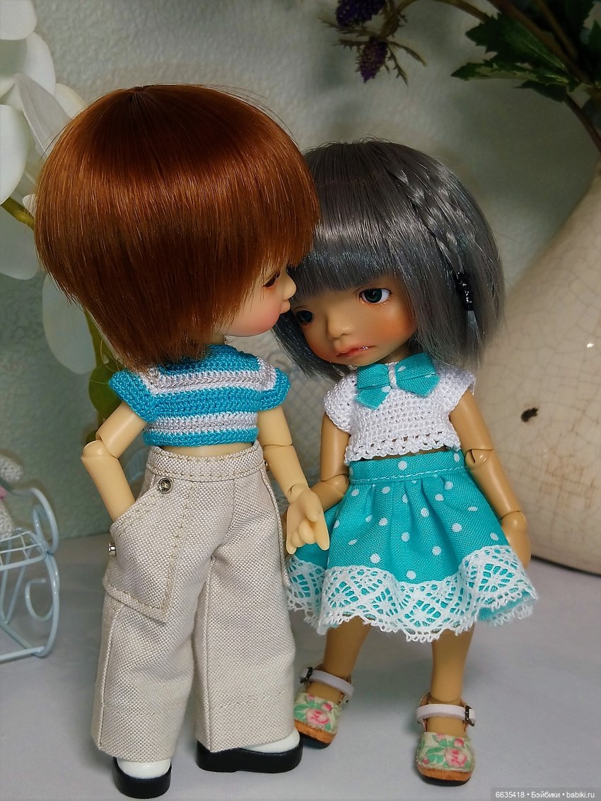 Бирюзовый цвет в одежде — Одежда и обувь для кукол BJD (БЖД): 1/3 (фото 3)