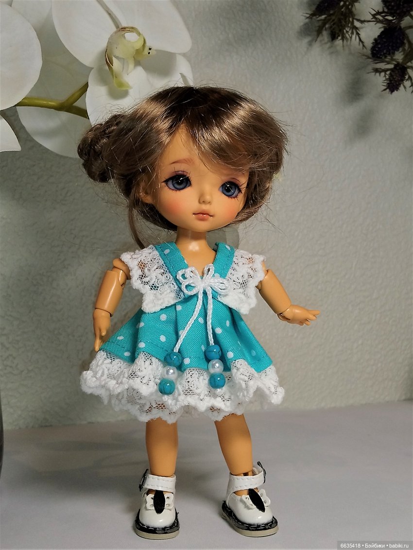 Бирюзовый цвет в одежде — Одежда и обувь для кукол BJD (БЖД): 1/3 (фото 7)