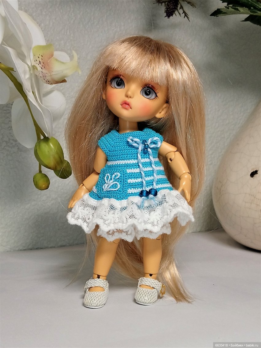 Бирюзовый цвет в одежде — Одежда и обувь для кукол BJD (БЖД): 1/3 (фото 6)