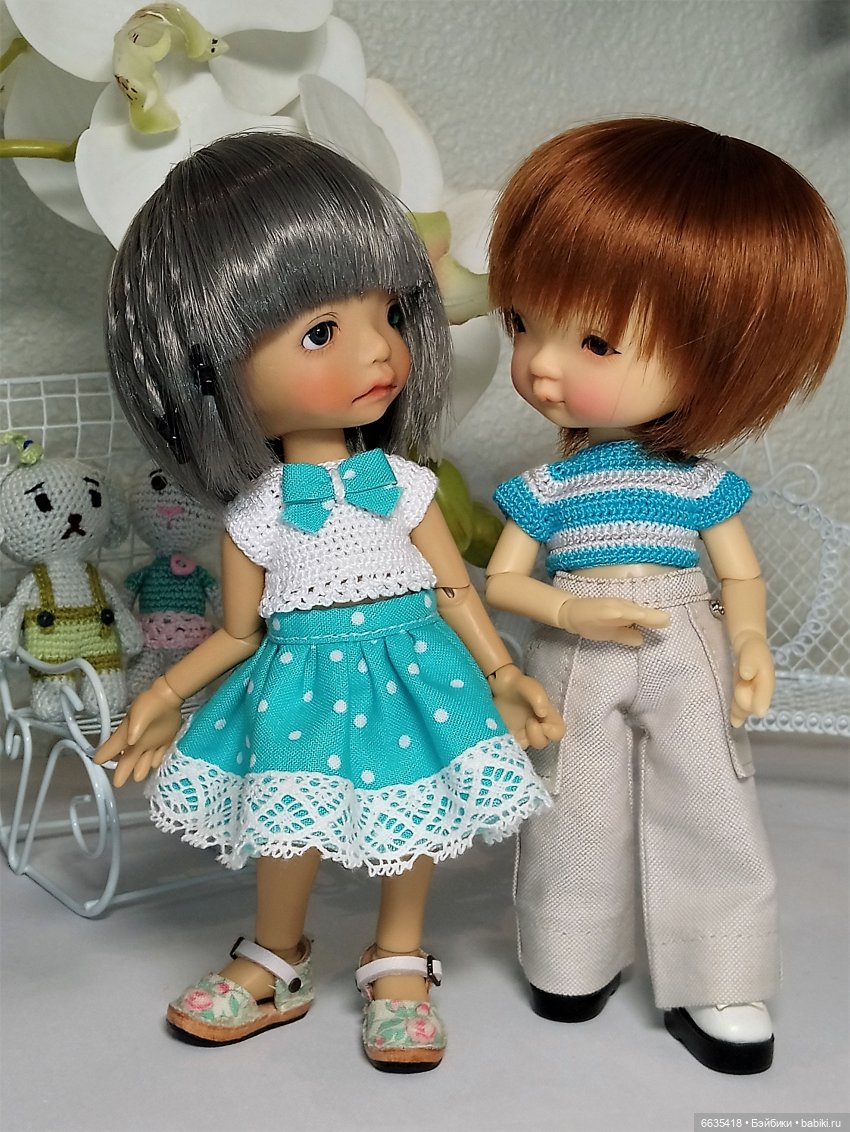 Бирюзовый цвет в одежде — Одежда и обувь для кукол BJD (БЖД): 1/3 (фото 2)