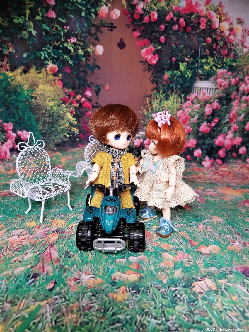 Зарисовка из жизни моих кукол Ob11. «Квадроцикл» (фото 7)