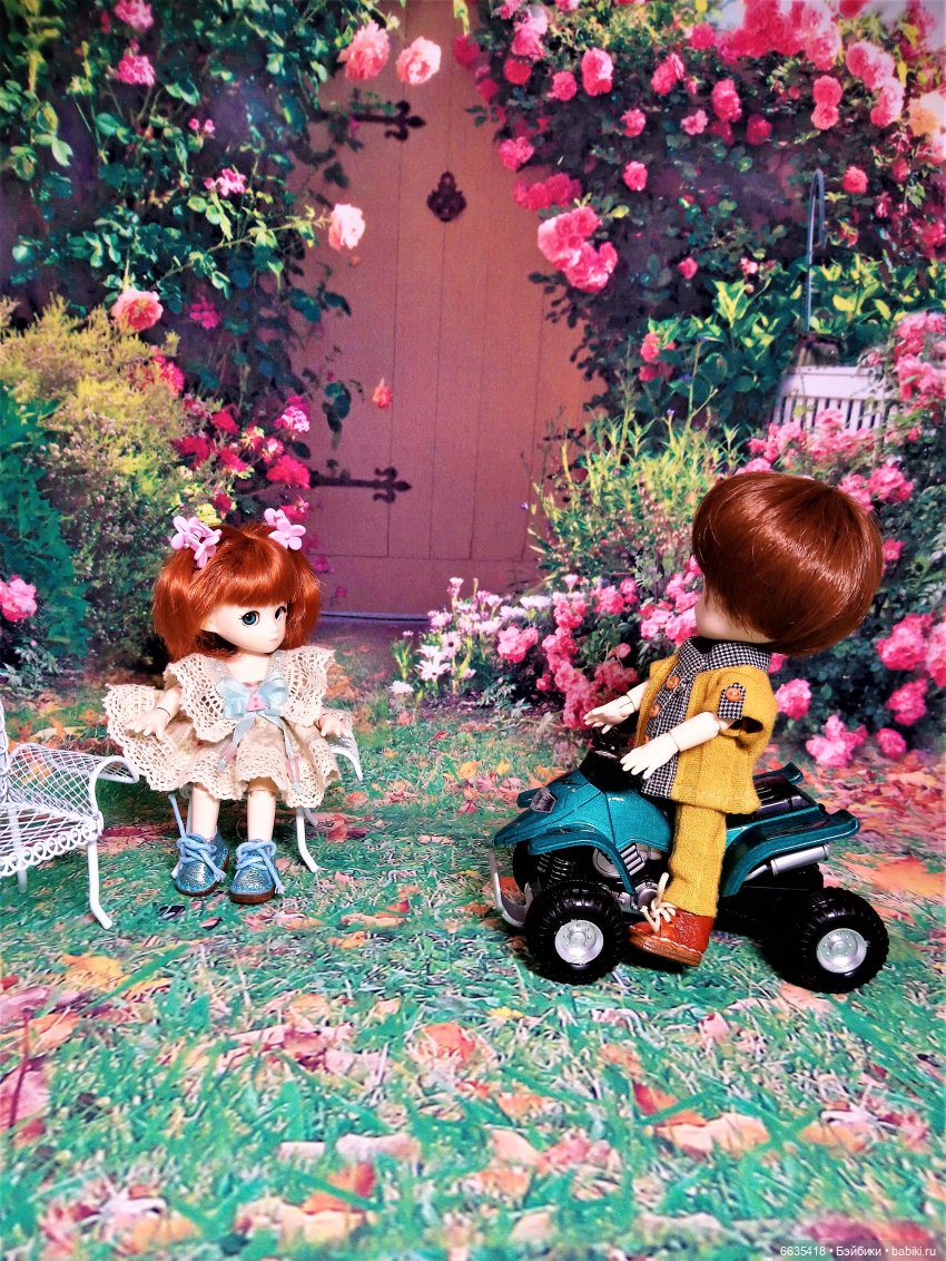 Зарисовка из жизни моих кукол Ob11. «Квадроцикл» (фото 2)